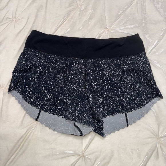 Lululemon Fast As Light Short - size 4 - 3”
Splatter White Black / Black - Picture 7 of 12